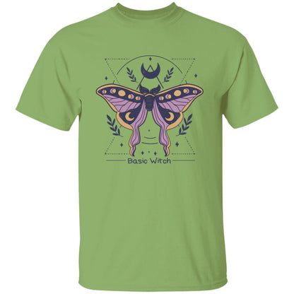 Purple Basic Witch Lunar Moth | Adult T-Shirt