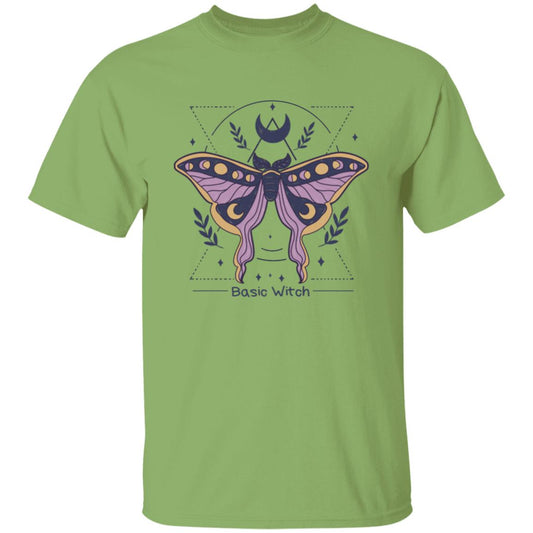 Purple Basic Witch Lunar Moth | Adult T-Shirt