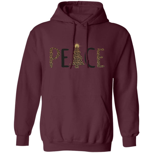 Peace Animal Print | Adult Pullover Hoodie