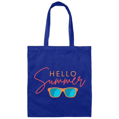 Hello Summer | Canvas Tote Bag