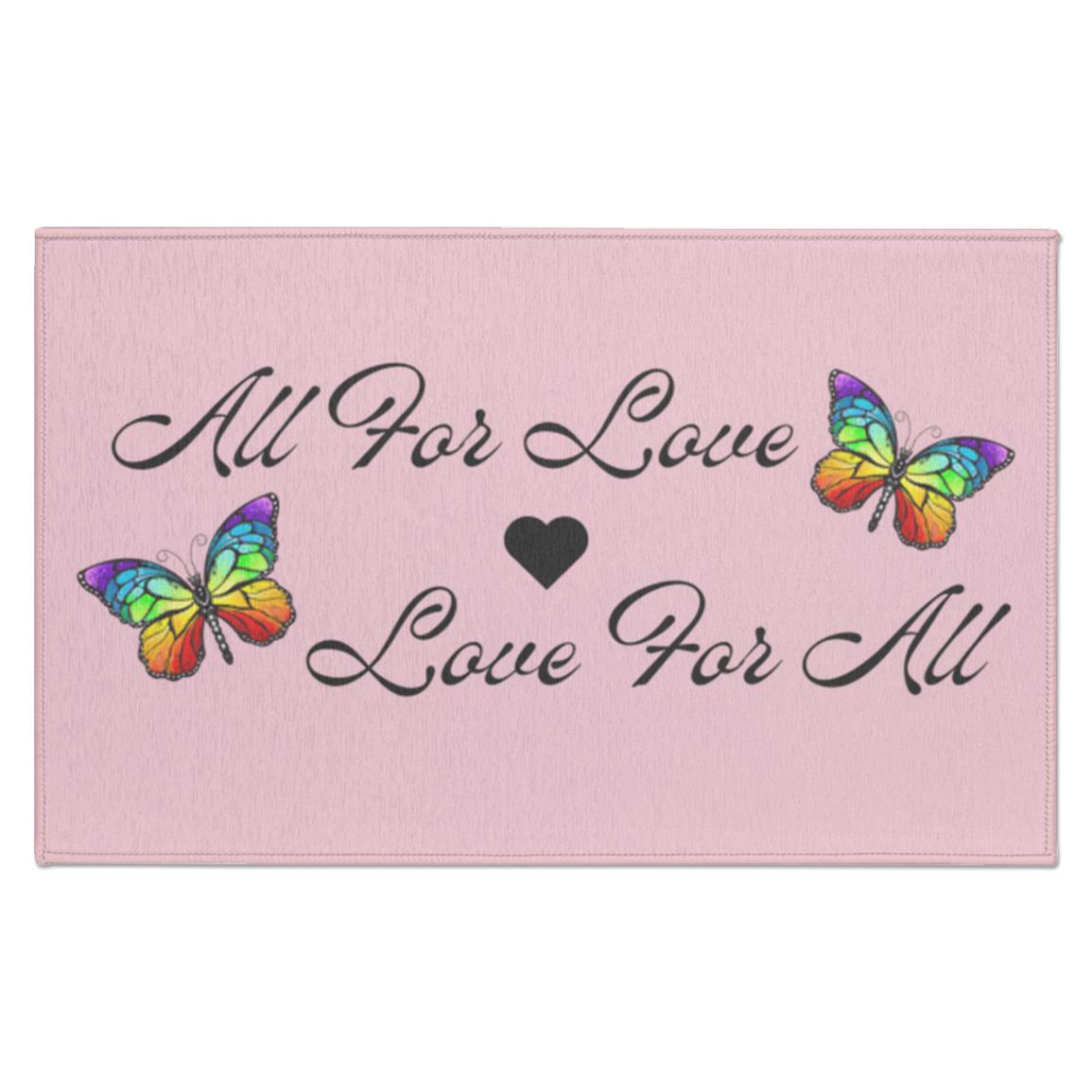 All For Love, Love For All | Indoor Doormat