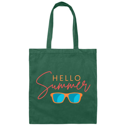 Hello Summer | Canvas Tote Bag