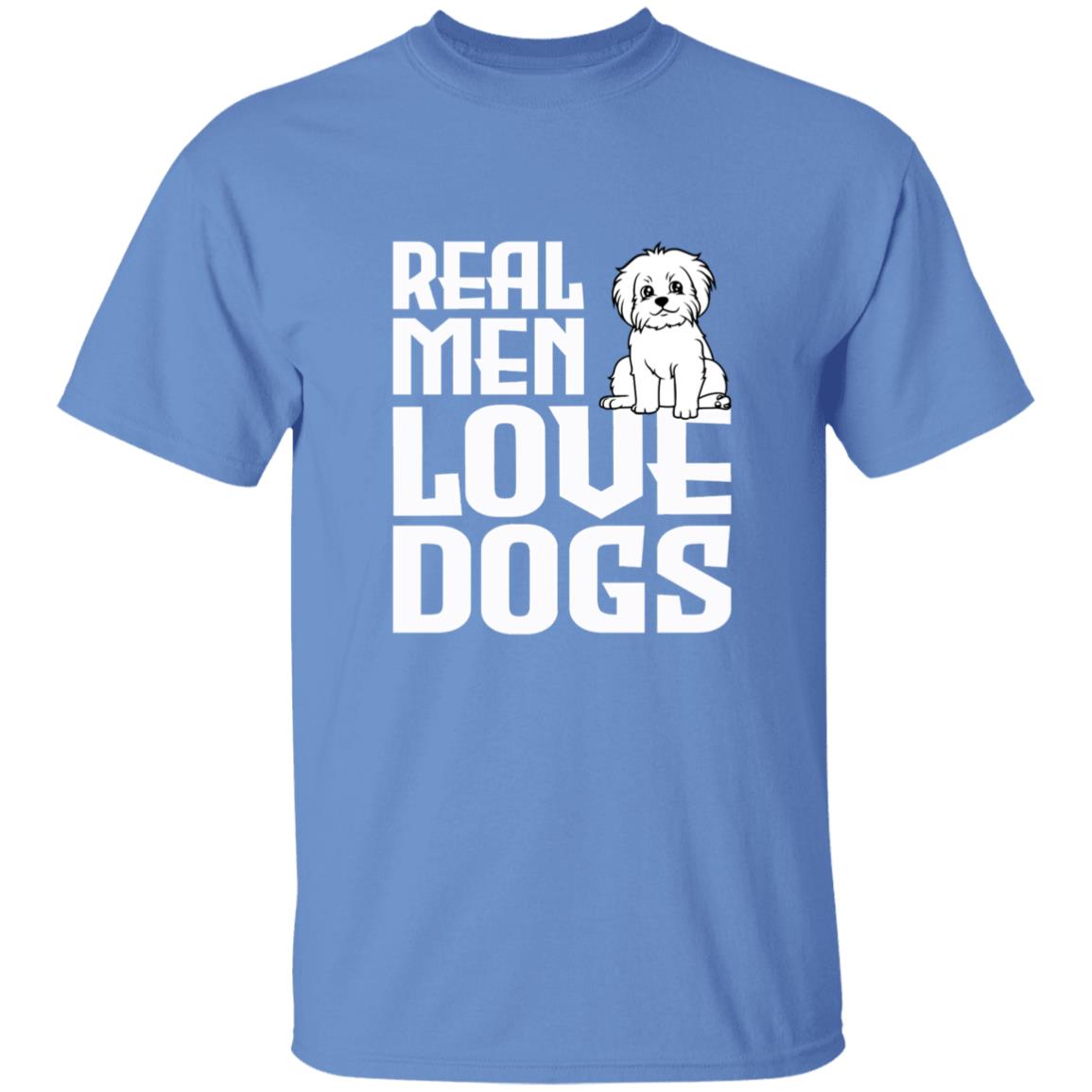 Real Men Love Dogs | Adult T-Shirt