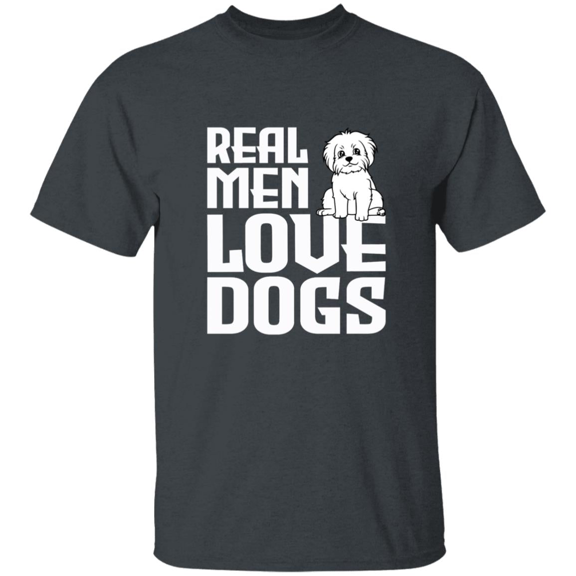 Real Men Love Dogs | Adult T-Shirt