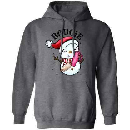 Bougie Snowman | Adult Pullover Hoodie