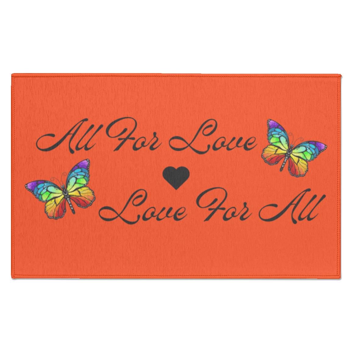 All For Love, Love For All | Indoor Doormat