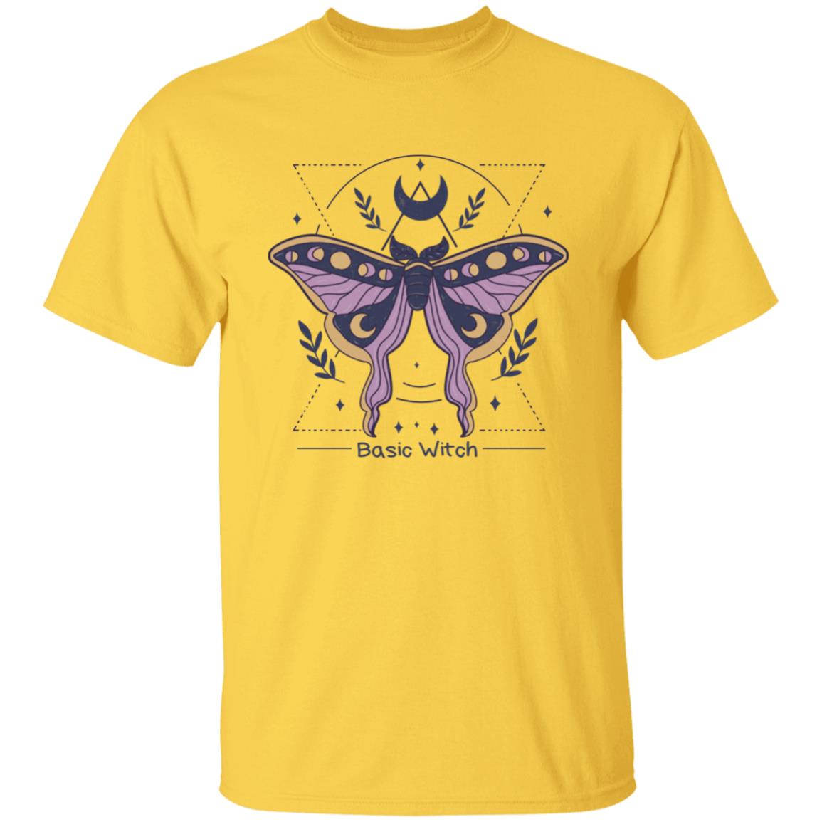 Purple Basic Witch Lunar Moth | Adult T-Shirt