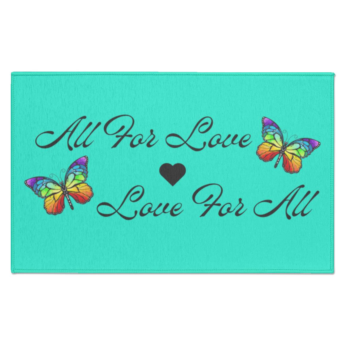 All For Love, Love For All | Indoor Doormat