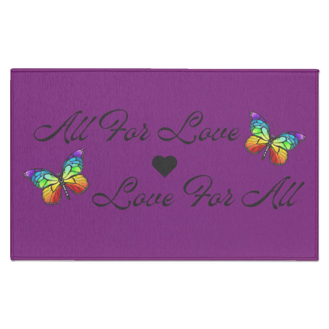 All For Love, Love For All | Indoor Doormat