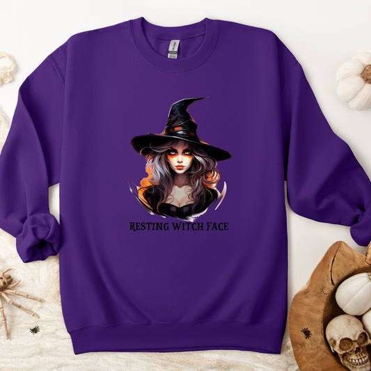 Resting Witch Face | Adult Sweatshirt