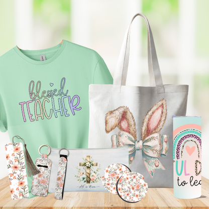 Spring Into Teaching | Tee and Accessory Bundle