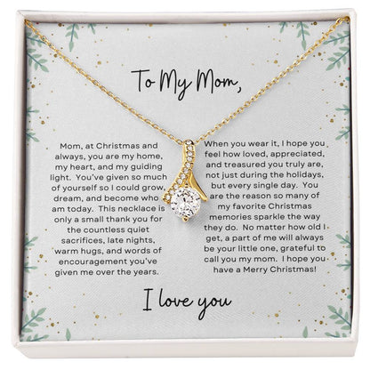 To My Mom, I Love You | Holly Bush Christmas Exclusive | Alluring Beauty Necklace