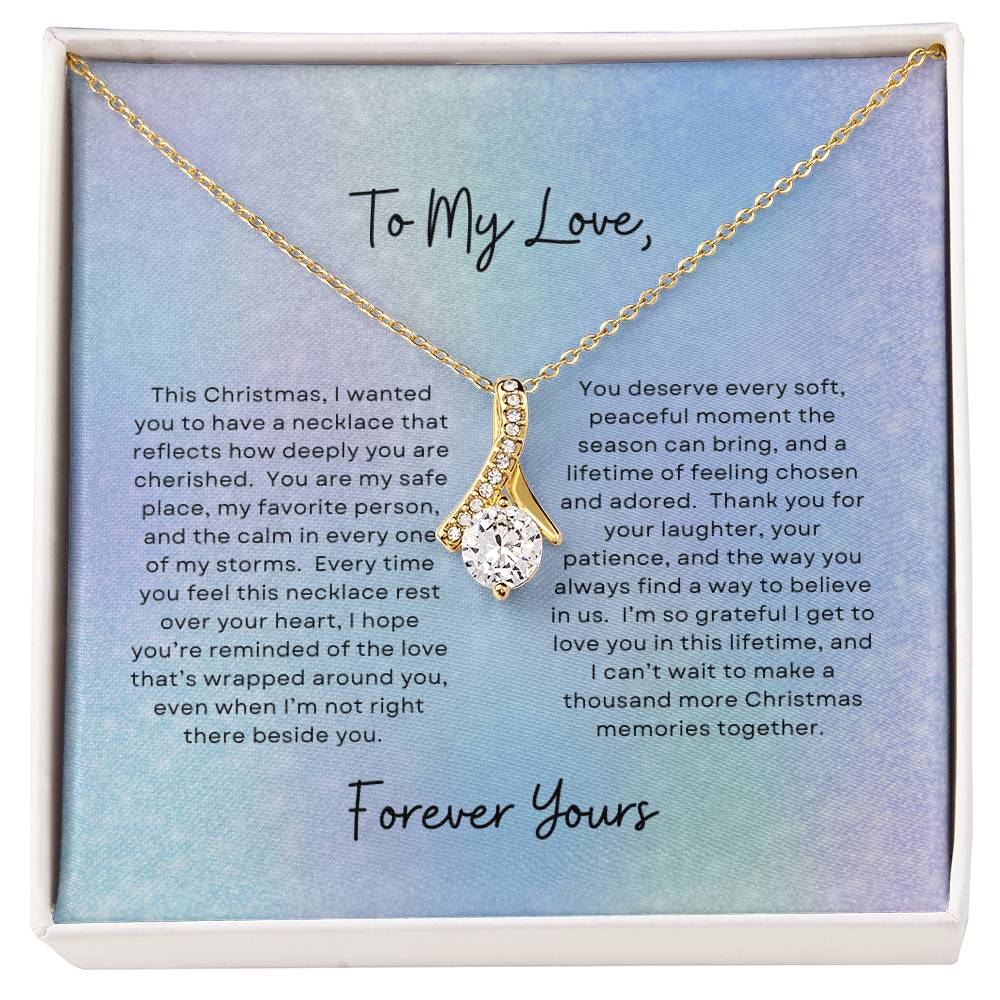 To My Love, Forever Yours | Winter Aurora Christmas Exclusive | Alluring Beauty Necklace