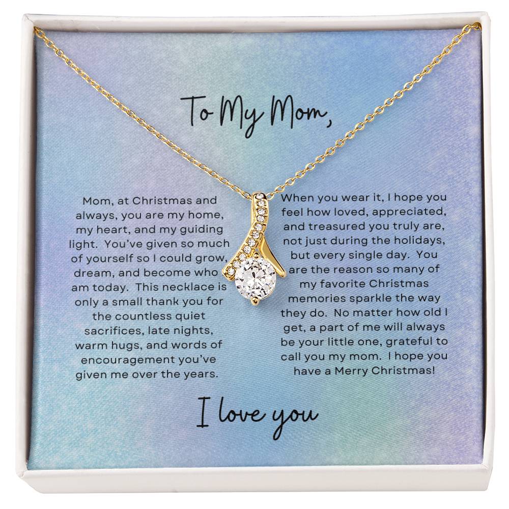 To My Mom, I Love You | Winter Aurora Christmas Exclusive | Alluring Beauty Necklace