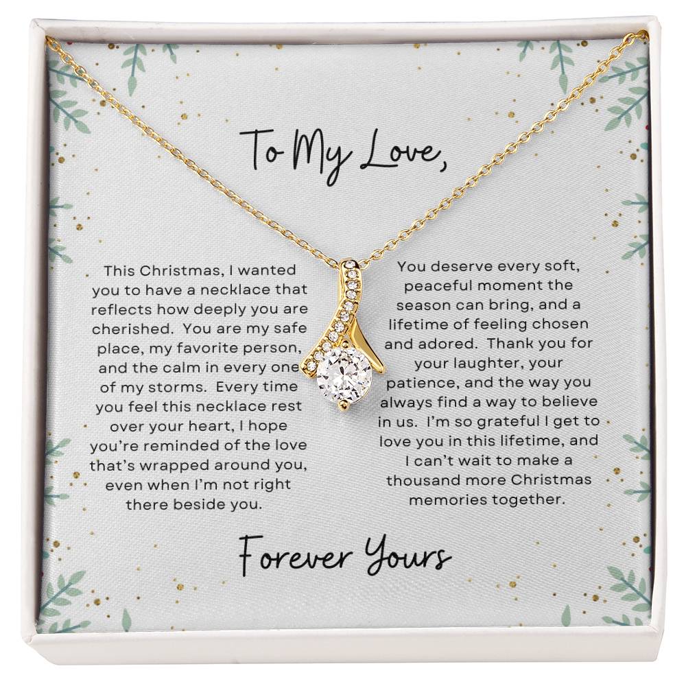 To My Love, Forever Yours | Holly Bush Christmas Exclusive | Alluring Beauty Necklace