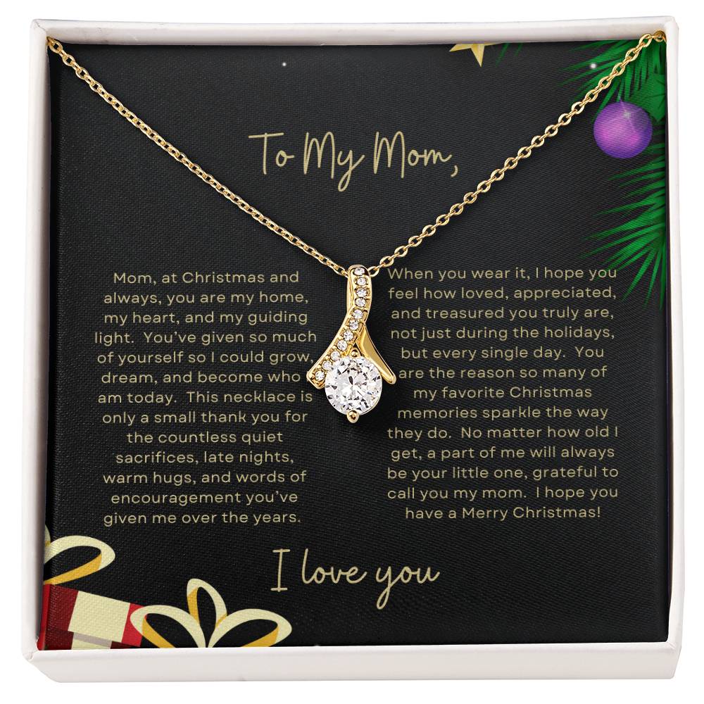 To My Mom, I Love You | Tree & Presents Christmas Exclusive | Alluring Beauty Necklace