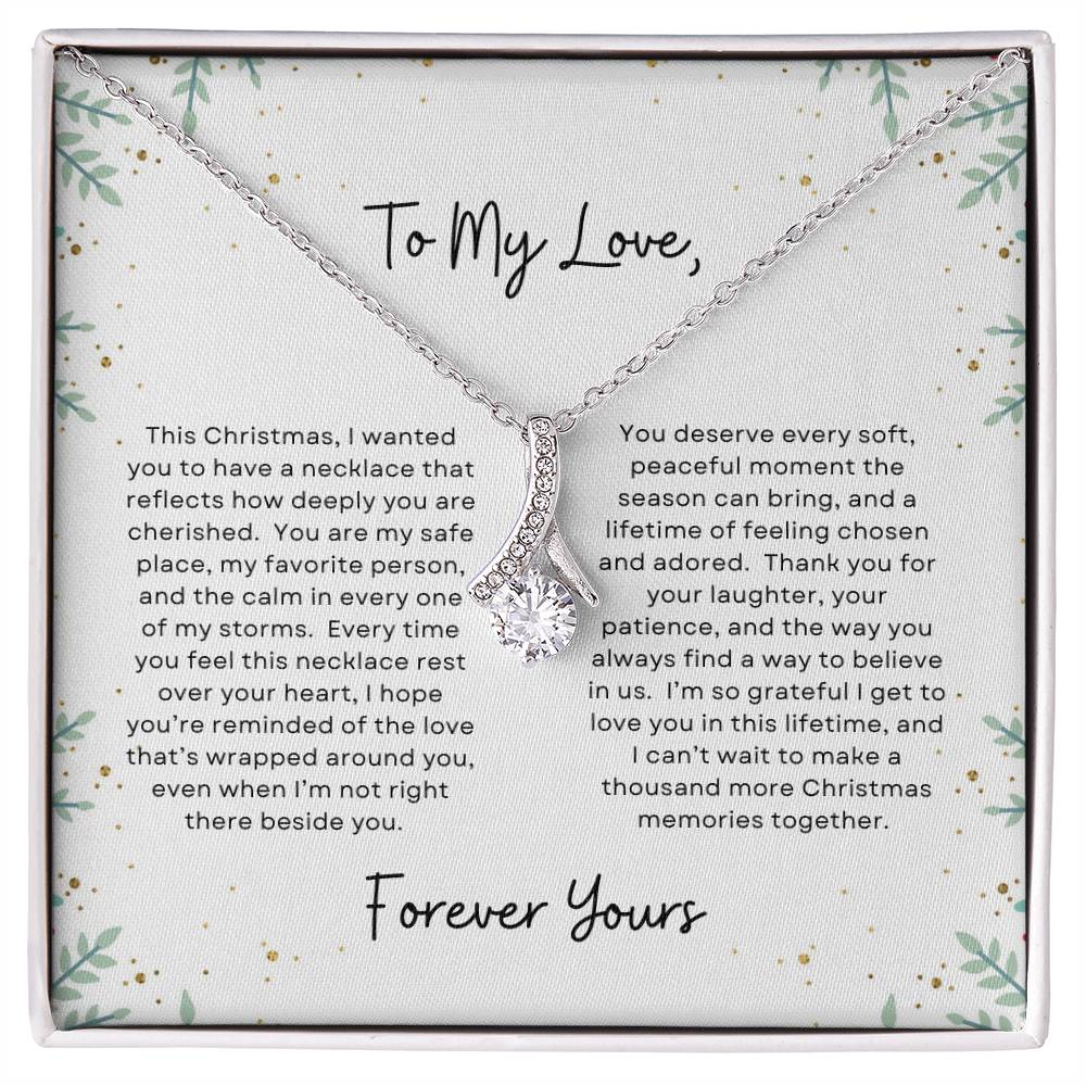 To My Love, Forever Yours | Holly Bush Christmas Exclusive | Alluring Beauty Necklace