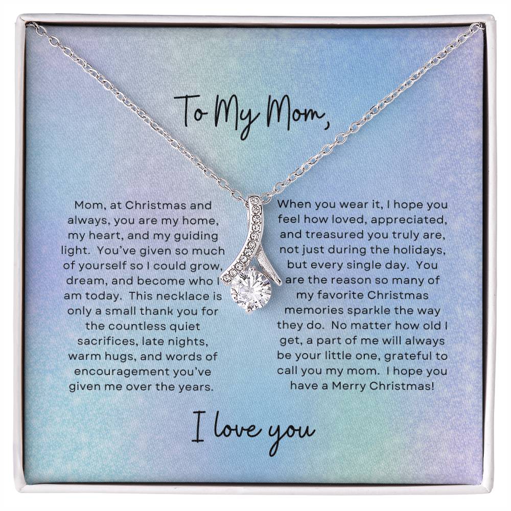 To My Mom, I Love You | Winter Aurora Christmas Exclusive | Alluring Beauty Necklace