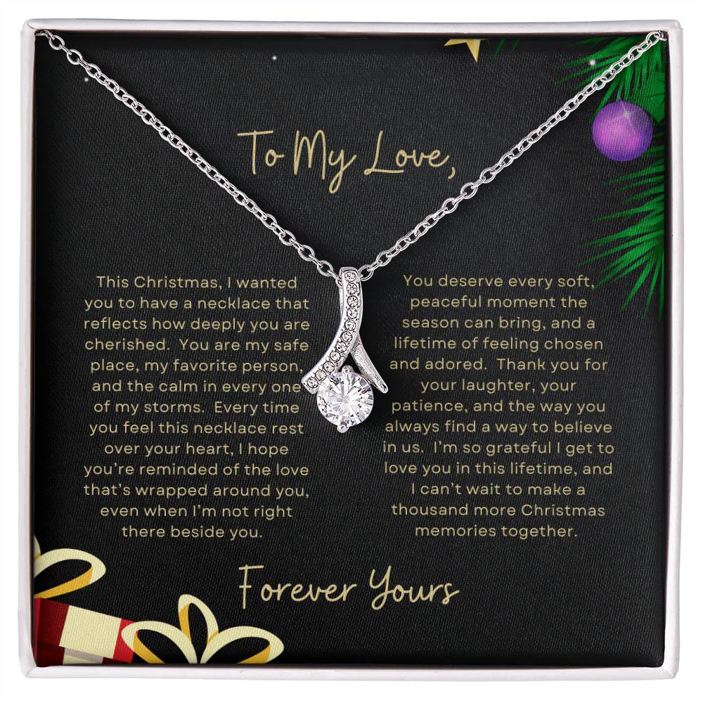 To My Love, Forever Yours | Tree & Presents Christmas Exclusive | Alluring Beauty Necklace