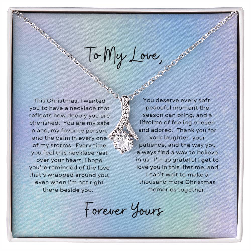 To My Love, Forever Yours | Winter Aurora Christmas Exclusive | Alluring Beauty Necklace