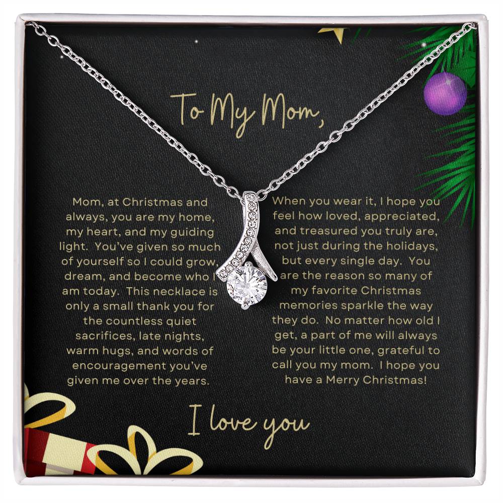 To My Mom, I Love You | Tree & Presents Christmas Exclusive | Alluring Beauty Necklace