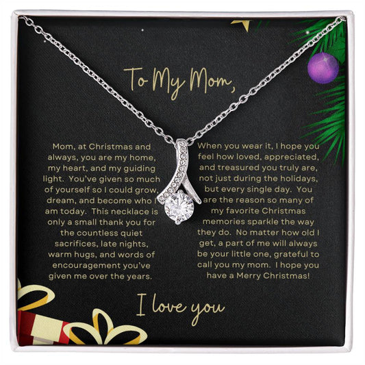 To My Mom, I Love You | Tree & Presents Christmas Exclusive | Alluring Beauty Necklace
