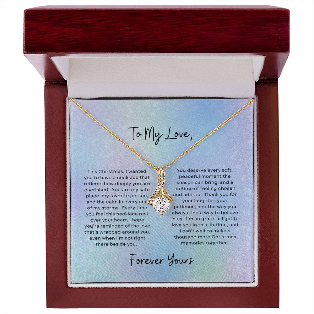 To My Love, Forever Yours | Winter Aurora Christmas Exclusive | Alluring Beauty Necklace