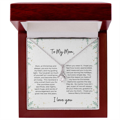 To My Mom, I Love You | Holly Bush Christmas Exclusive | Alluring Beauty Necklace