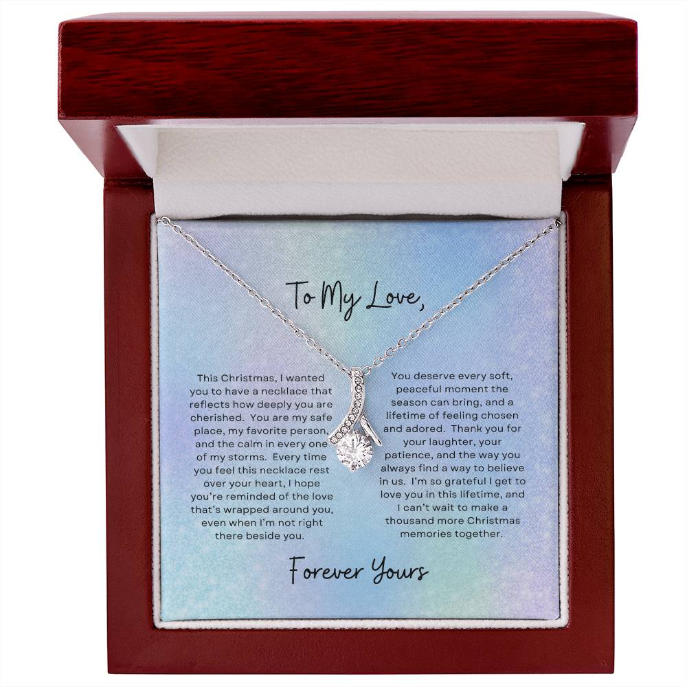 To My Love, Forever Yours | Winter Aurora Christmas Exclusive | Alluring Beauty Necklace