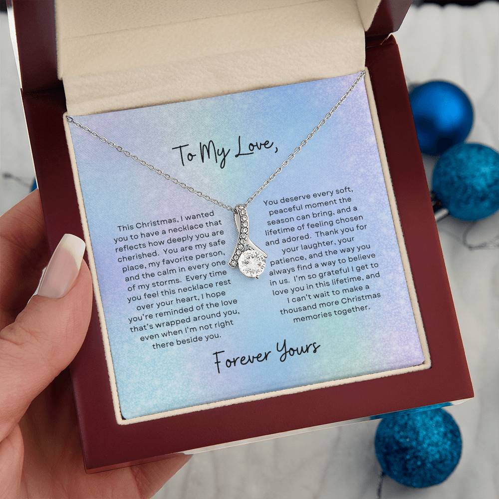 To My Love, Forever Yours | Winter Aurora Christmas Exclusive | Alluring Beauty Necklace