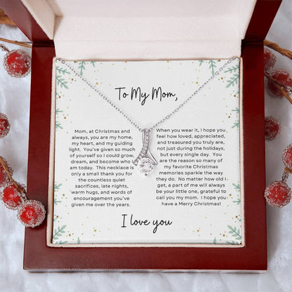 To My Mom, I Love You | Holly Bush Christmas Exclusive | Alluring Beauty Necklace