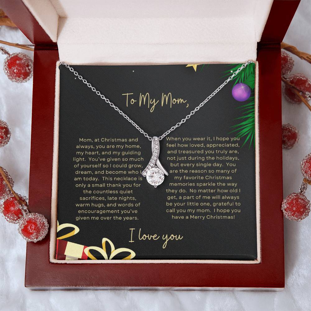 To My Mom, I Love You | Tree & Presents Christmas Exclusive | Alluring Beauty Necklace