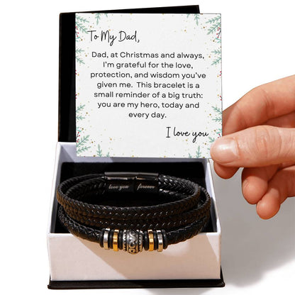 To My Dad, I Love You | Holly Bush Christmas Exclusive | Love You Forever Bracelet