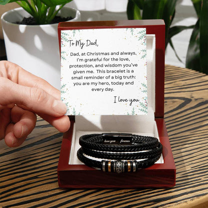To My Dad, I Love You | Holly Bush Christmas Exclusive | Love You Forever Bracelet