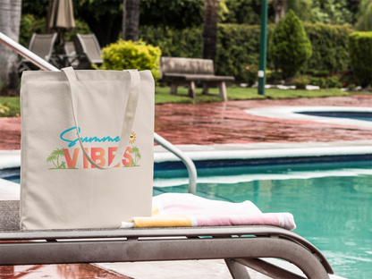 Summer vibes Sunset | Canvas Tote Bag