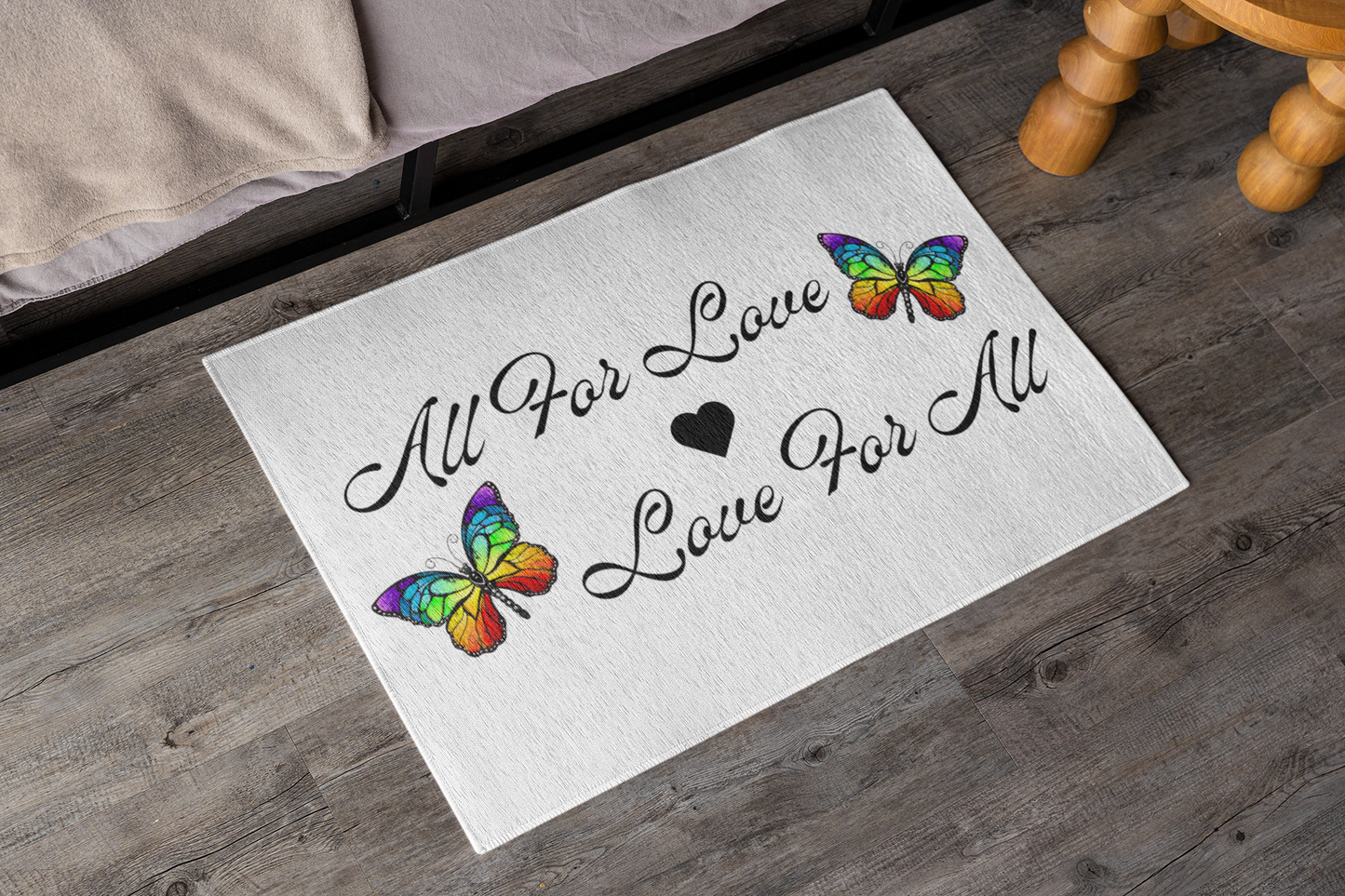 All For Love, Love For All | Indoor Doormat