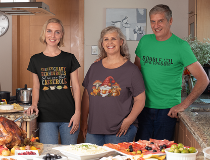 Fall Mushroom Gnome | Adult T-Shirt